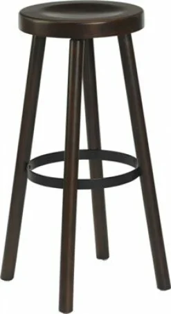 Barhocker Jane 200, mit Massivholzsitz