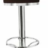 Barhocker Lindo mit Rückenlehne, Farbe braun