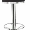 Barhocker Lindo mit Rückenlehne, Farbe schwarz