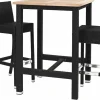 Barhocker Outdoor DANTE 105B , schwarz