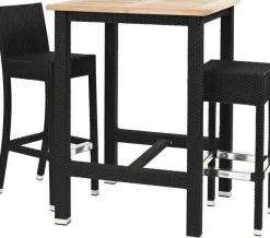 Barhocker Outdoor DANTE 105B , schwarz