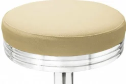 Barhocker Oval, Farbe beige