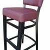 Barhocker Randy Sitz bordeaux, Beizton in Wenge