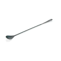 Barlöffel Japanese Style NOCTURN, 33,5 cm, blau matt, Chromnickelstahl 18/8