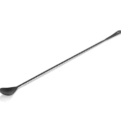 Barlöffel Japanese Style NOCTURN, 40 cm, schwarz matt, Chromnickelstahl 18/8