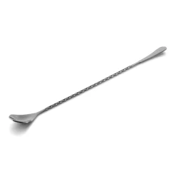 Barlöffel Japanese Style NOCTURN, 33,5 cm, gun metal, Chromnickelstahl 18/8