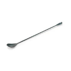 Barlöffel Twisted Classic NOCTURN, 30 cm, blau matt, Chromnickelstahl 18/8