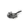 Barsieb, Ø 8 cm, 15 cm, schwarz, Chromnickelstahl, PVD Beschichtung