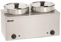 Bartscher Bain-Marie Hotpot 2 Einsatztöpfe à 6,5 Liter