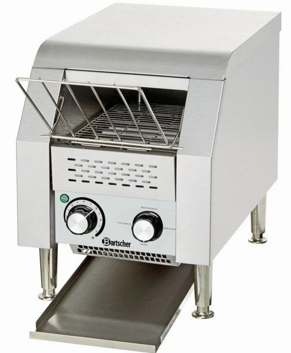 Bartscher Edelstahl Durchlauftoaster "MINI" ca. 75 Toastscheiben/Std.