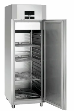BARTSCHER Edelstahl Kühlschrank 700 Liter, 1 Tür GN 2/1, Breite 705mm