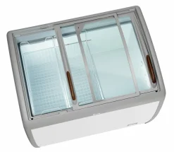 BARTSCHER Eiskühltruhe mit Glasschiebedeckel 300L, Breite 990mm
