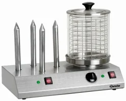 Bartscher Elektrisches Hot Dog Gerät mit 4 Toaststangen