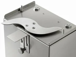 Bartscher Elektro Currywurst Schneider mit Doppel Sichelmesser