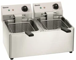 Bartscher Elektro-Doppel-Fritteuse "SNACK IV"