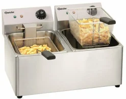 Bartscher Elektro-Doppel-Fritteuse