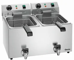 Bartscher Elektro Fritteuse SNACK IV Plus, 9 Liter, 230 V