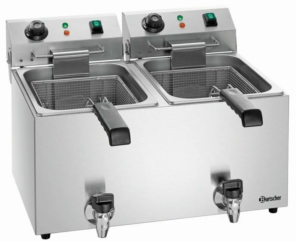 Bartscher Elektro Fritteuse SNACK IV Plus, 9 Liter, 230 V
