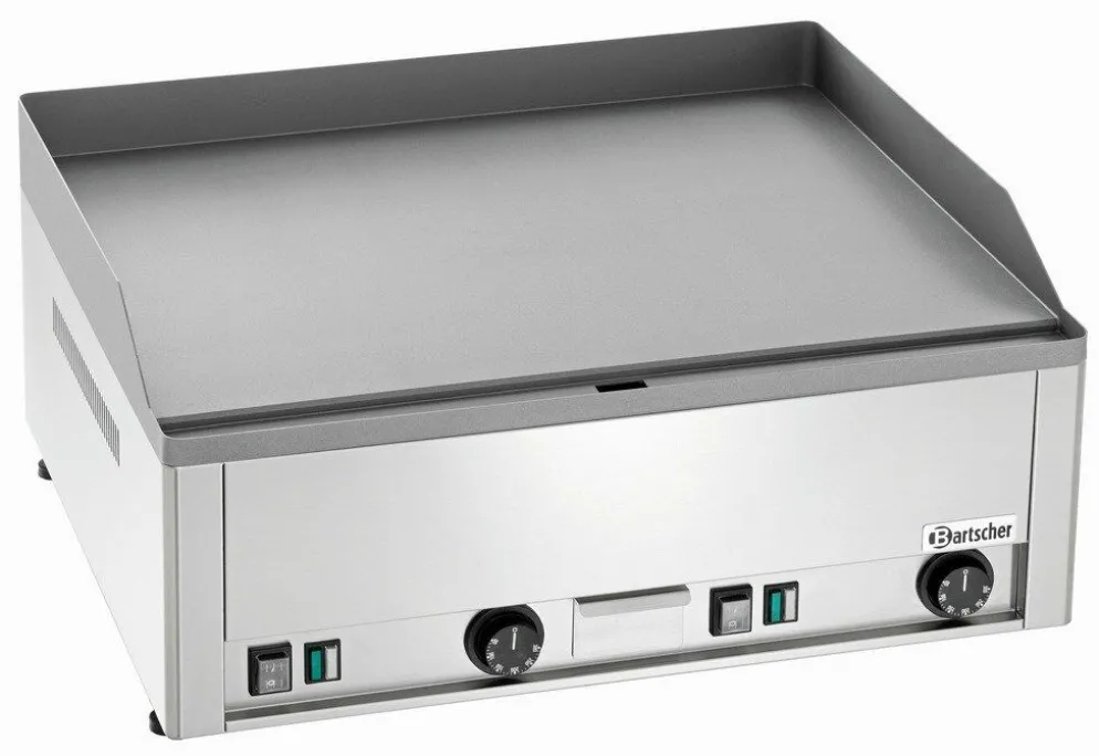Bartscher Elektro Griddle-Tischgerät, glatt, 6kW, 660x580x310mm