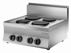 Bartscher Elektroherd 650 B700, 4 Kochstellen, 8,2 kW, Tischgerät