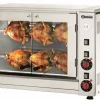 Bartscher Elektro Hähnchengrill P6, 2 Spieße für 6 Hähnchen