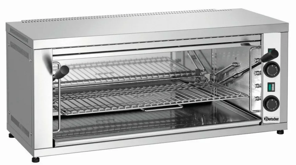 Bartscher Elektro-Salamander S70 höhenverstellbarer Rost, 2 Heizzonen