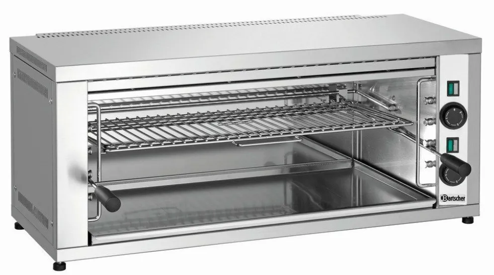 Bartscher Elektro-Salamander S70 höhenverstellbarer Rost, 2 Heizzonen