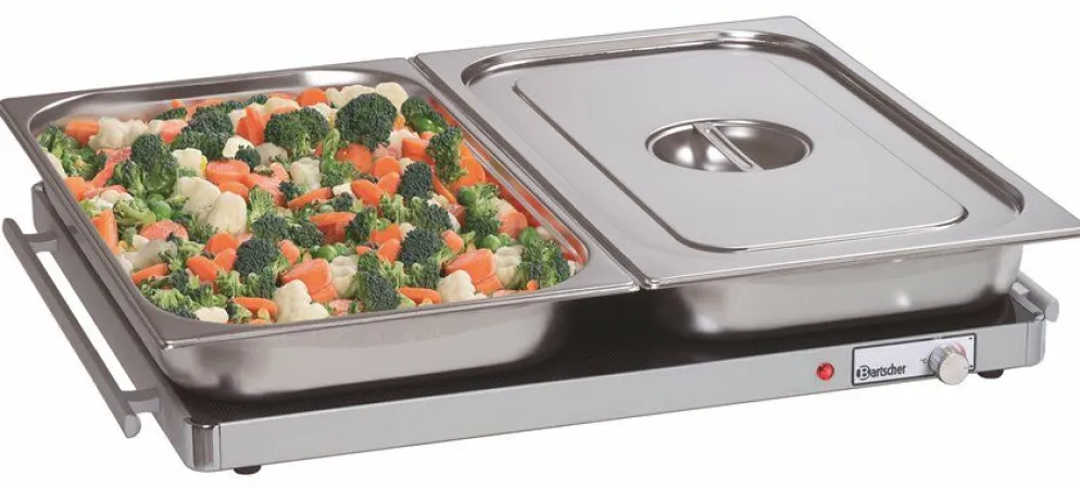 Bartscher Elektro Warmhalteplatte für GN 2/1
