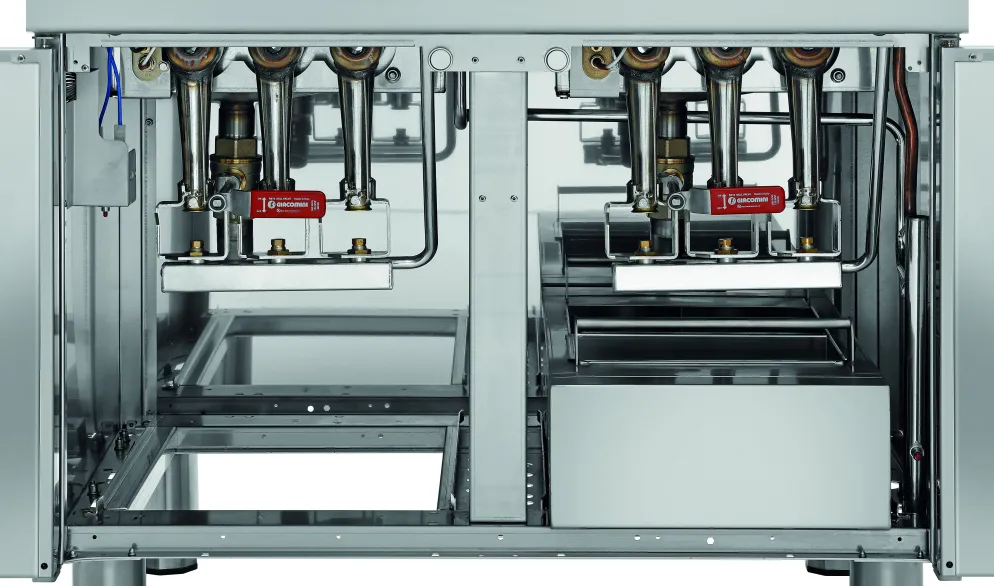 Bartscher Gas-Standfritteuse, 2x 23 Liter, 30kW, 800x700x850mm