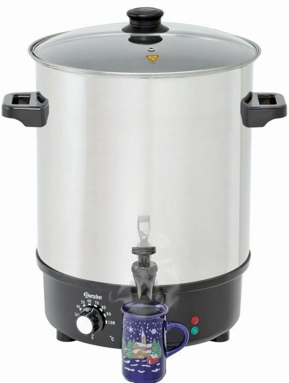 Bartscher Glühweintopf / Einkochtopf 30 Liter