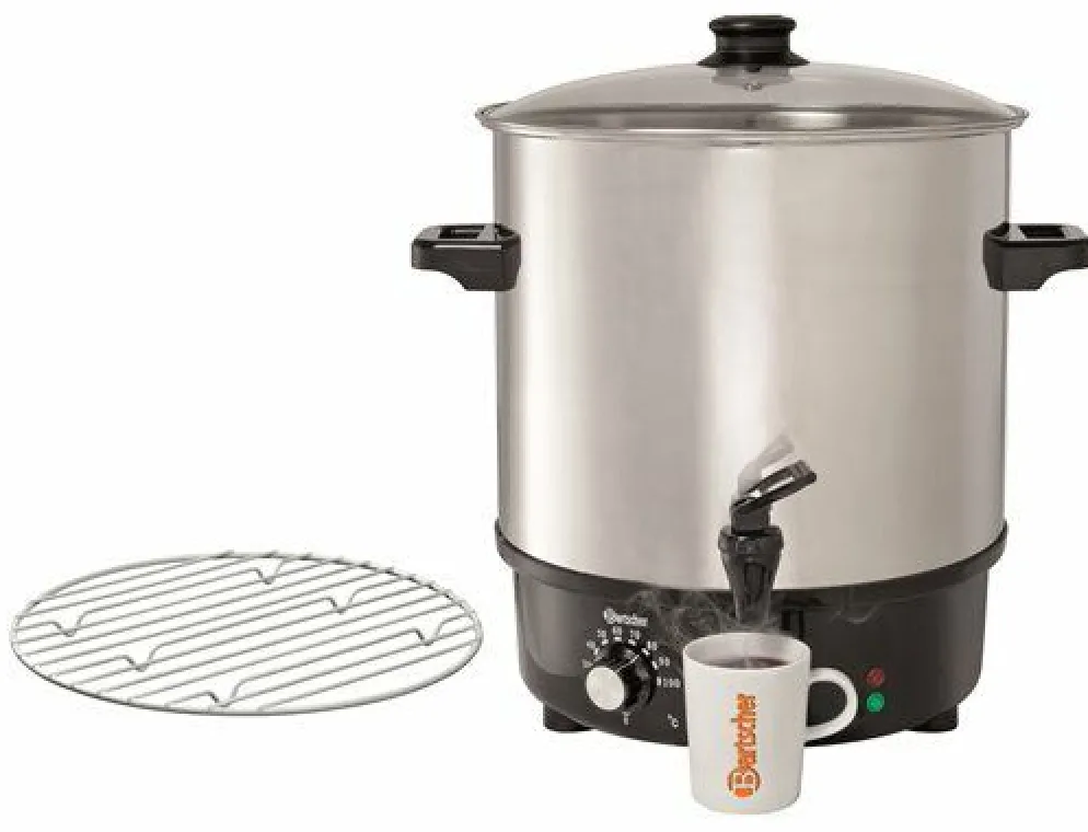 Bartscher Glühweintopf / Einkochtopf 25 Liter