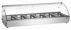 Bartscher Heiße Aufsatzvitrine R6 für 6 x 1/3 GN, Breite 1135mm