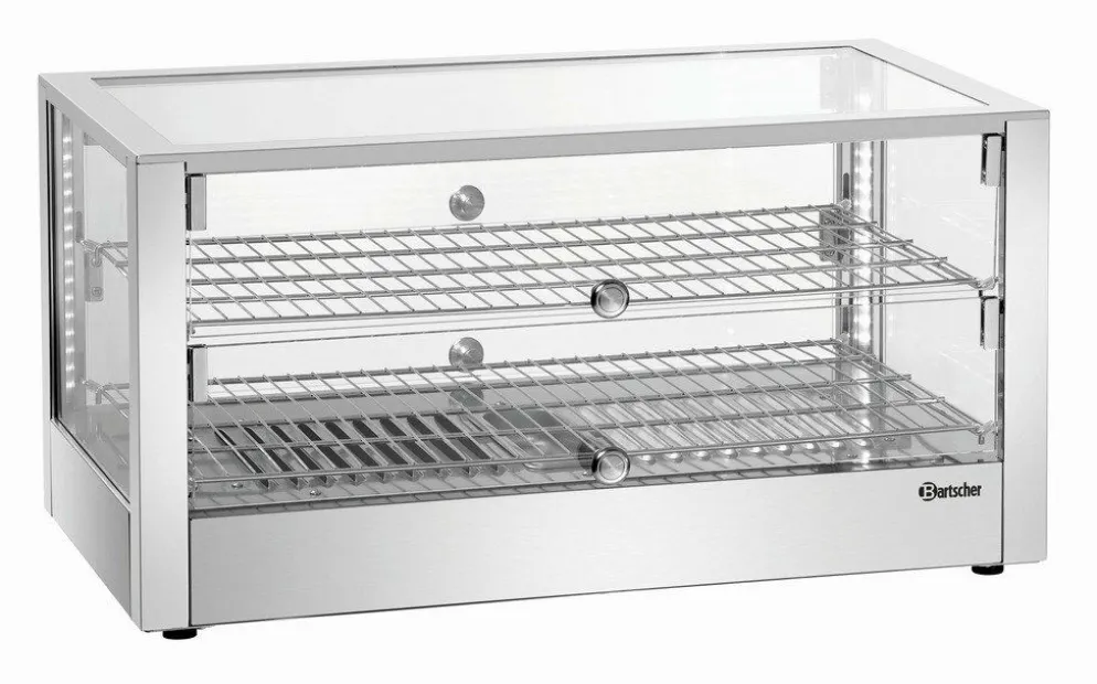Bartscher Heiße Theke "6200", beidseitig bedienbar, Breite 700mm