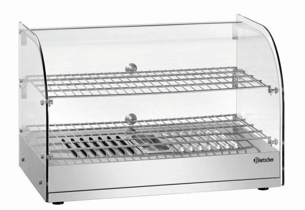 Bartscher Heiße Theke 5200 für heiße Speisen, Hebetüren, Breite 560mm