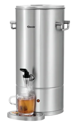 Bartscher Heißwasser-Spender 9L, Edelstahldesign