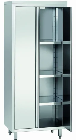 Bartscher Hochschrank 600, B800, 2FT, CNS