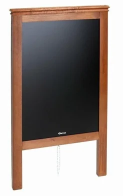 Bartscher Holz Menütafel Angebotstafel Bistro 660x565x1210 mm