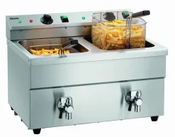 Bartscher Induktions-Fritteuse 2x8L Plus, 7 kW 230V