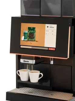 Bartscher Kaffeevollautomat KV2 mit 2 Toppingbehälter, mx. 120 Tassen/Tag