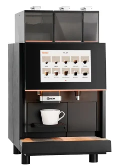 Bartscher Kaffeevollautomat KV2 mit 2 Toppingbehälter, mx. 120 Tassen/Tag