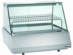 Bartscher Kalte Theke 2/1 GN, Kantglas, 110 Liter
