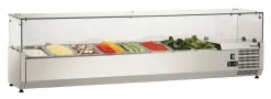 Bartscher Kühlaufsatzvitrine GL4 8 x 1/4 GN, 230 V