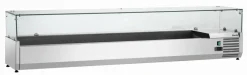 Bartscher Kühlaufsatzvitrine GL3 9 x 1/3 GN, 230 V