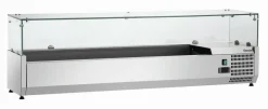 Bartscher Kühlaufsatzvitrine GL4, 7x 1/4 GN, 230 V