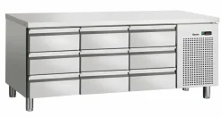 BARTSCHER Kühltisch S9, 9 Schubladen 1/1GN, Breite 1792mm