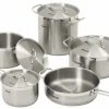 Bartscher Kochtopf Set, 9 teilig