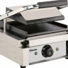 Bartscher Kontaktgrill Elektrogrill Panini, oben gerillt, unten glatt