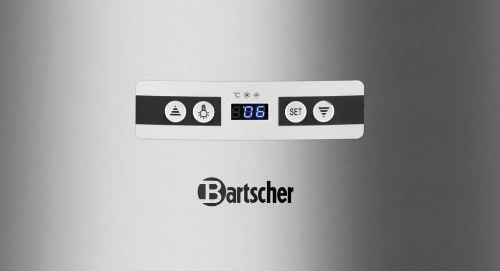 Bartscher Kuchenvitrine 400L, 680x680x1750mm