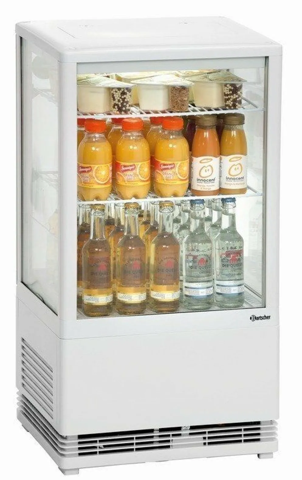 Bartscher Mini-Kühlvitrine 58 L