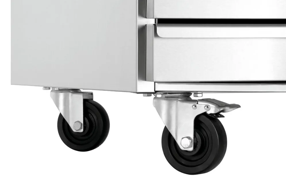 BARTSCHER Pizzakühltisch G-S7T2, 7 Schubladen, 2 Türen GN1/1, Breite 2015mm